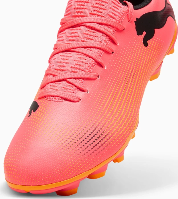 Puma Future 7 Play FG/AG sunset glow/puma black/sun stream