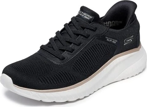Skechers BOBS Sport Squad Chaos - Current Muse schwarz/gold (Damen)
