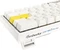 Ducky One 2 Pro Mini, PBT, weiß, LEDs RGB, MX RGB BLUE, USB, US Vorschaubild