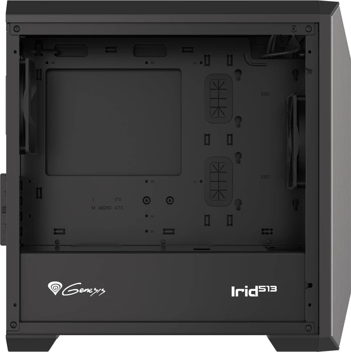Genesis Irid 513, Glasfenster