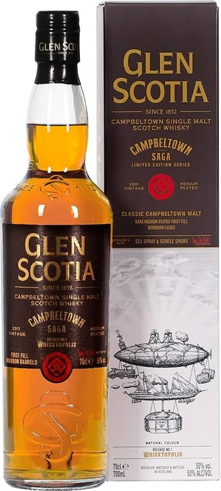 Glen Scotia Limited Edition Campbeltown Saga Whiskypolis Release No. 1 2011 700ml