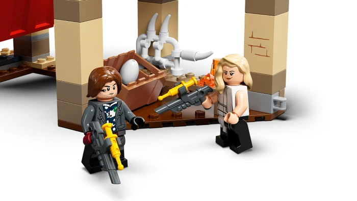 LEGO Jurassic World - T-Rex & Atrociraptor: Dinosaurier-Ausbruch