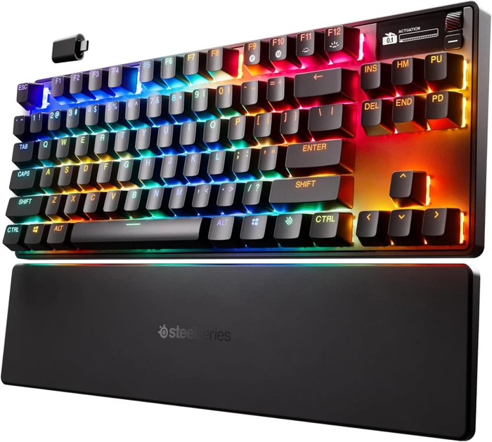 SteelSeries Apex Pro TKL Wireless Gen 3, schwarz, OmniPoint 3.0, USB/Bluetooth, US