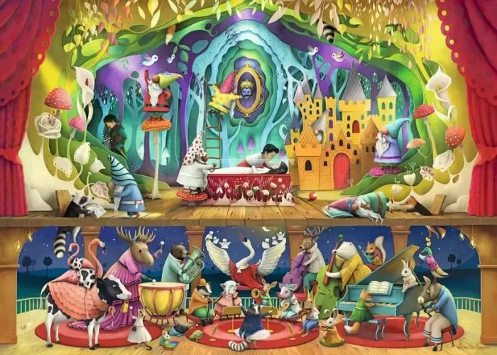 Ravensburger Puzzle Snow White and 7 Gnomes