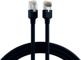 EFB Elektronik TM11 UC300 Patchkabel, Cat5e, F/UTP, RJ-45/RJ-45, 5m, schwarz