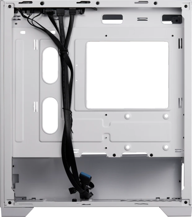 Cooler Master Elite 302 Lite White, weiß, Glasfenster