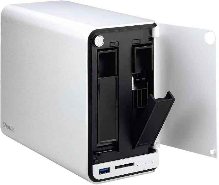 Shuttle OmniNAS KD20, 256MB RAM, 1x RJ-45 1000Base-T, 1x USB-A 3.0