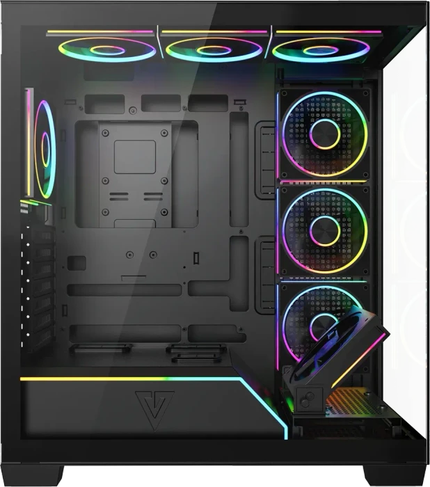 Modecom Volcano Stellar Plus 8F Black, Glasfenster