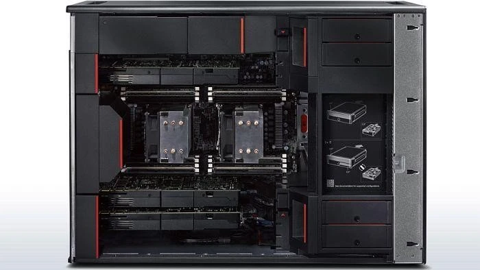 Lenovo ThinkStation P900, 2x Xeon E5-2620 v3, 8GB RAM, 1TB HDD, DE