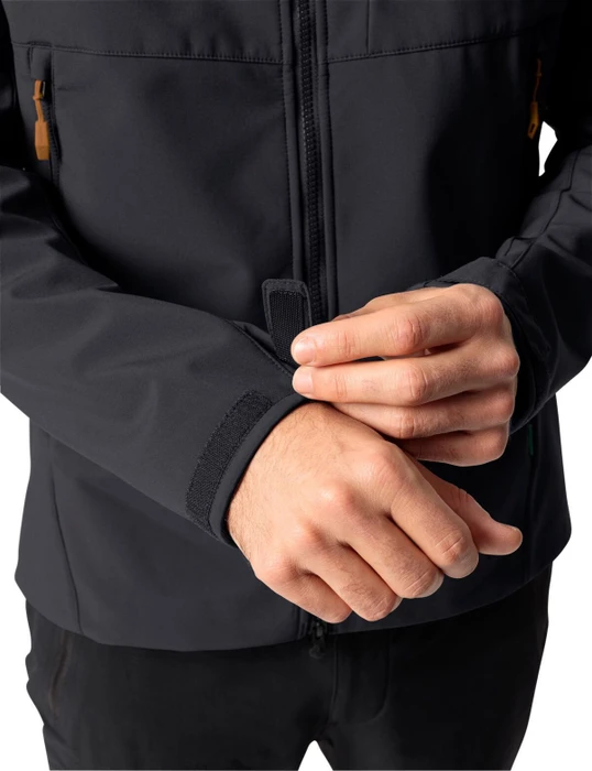 Vaude Roccia II Softshell Funktionsjacke black/silt brown (Herren)