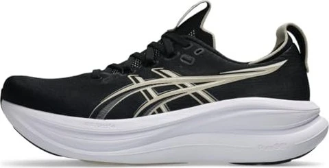 Asics Gel-Nimbus 28 black/feather grey (Herren)
