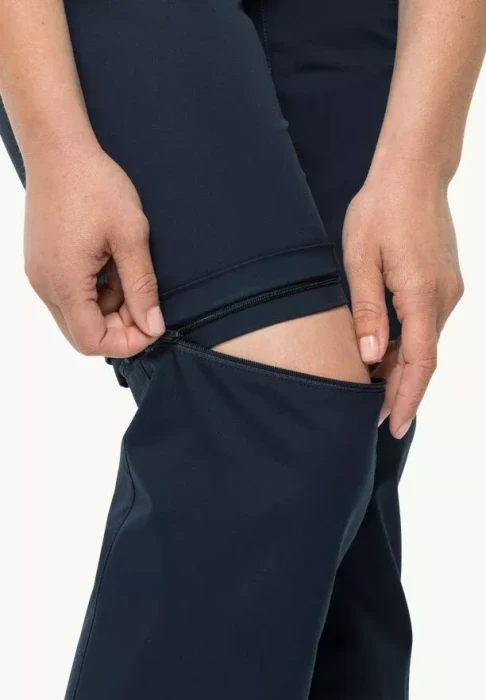 Jack Wolfskin Activate Track Zip Off Zip-Off Hose lang night blue (Damen)
