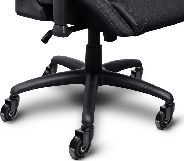 Trust GXT 702 Gel-Stuhlrollen Ersatzrollen, schwarz, 5 Stück