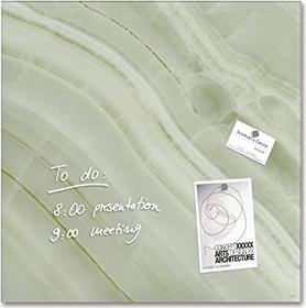 Sigel Artverum Glas-Magnetboard, Green Mineral, 48x48cm