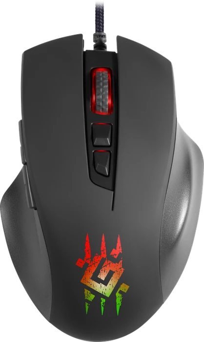 Defender Wolverine GM-700L RGB Gaming Mouse schwarz, USB