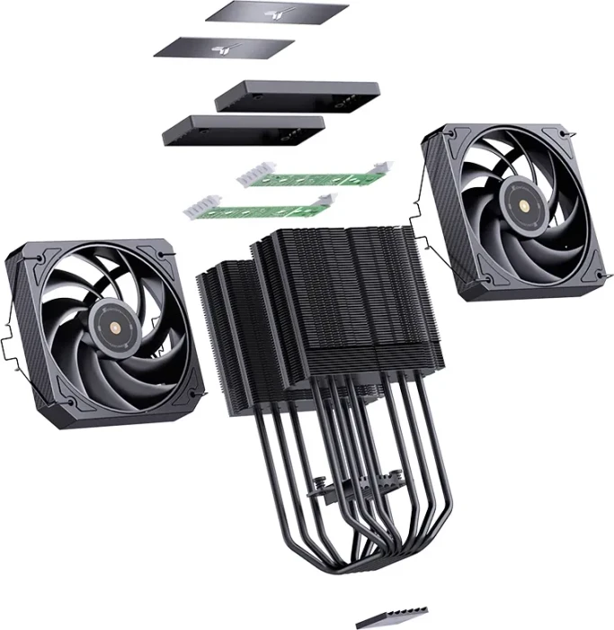 Jonsbo HX6280 Black, schwarz