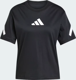 adidas Z.N.E. T-Shirt kurzarm schwarz/weiß (Damen)