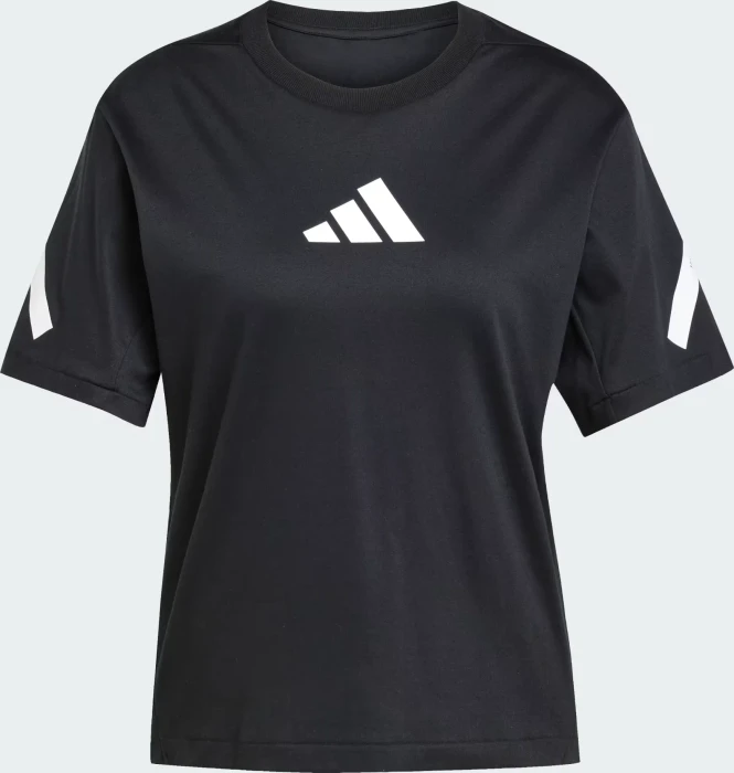 adidas Z.N.E. T-Shirt kurzarm schwarz/weiß (Damen)