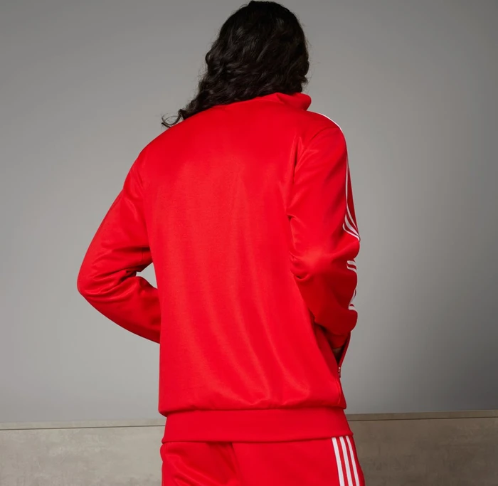 adidas FC Bayern München Beckenbauer Originals Trainingsjacke rot (Herren)