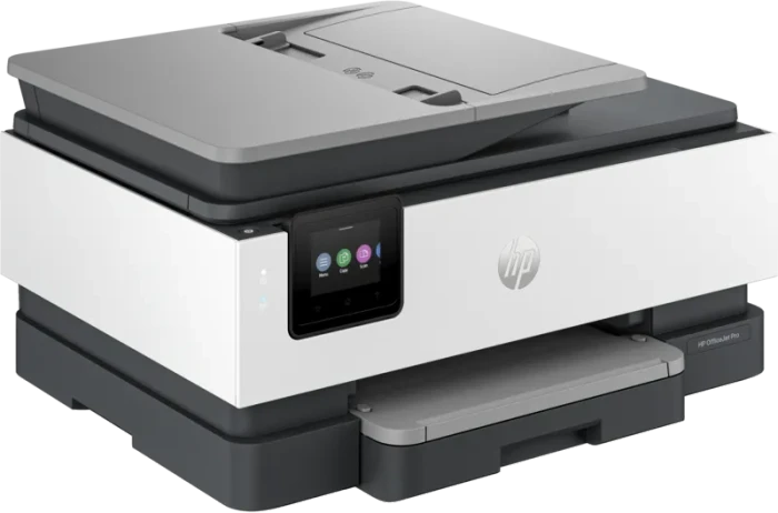 HP Officejet Pro 8122e All-in-One weiß/schwarz, Instant Ink, Tinte, mehrfarbig