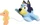 Tomy Bluey Schwimmende Bluey (E73548)