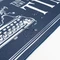 Grupo Erik Editores Wednesday Addams "This Is My Writing Time" XL Mousepad, 800x350mm, blau/weiß Vorschaubild