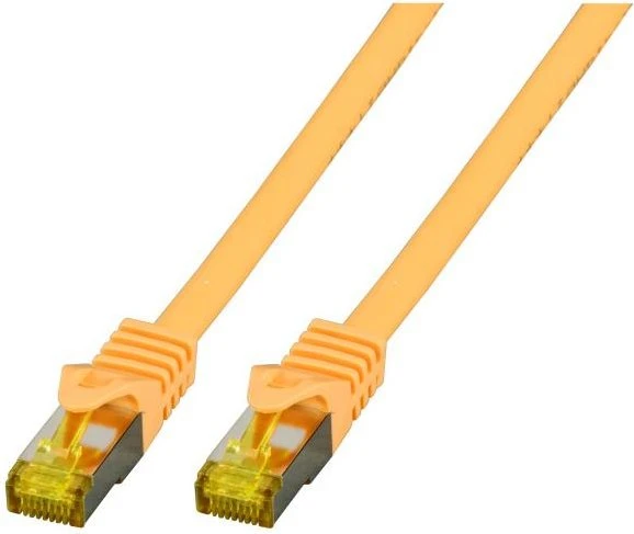 EFB Elektronik Patchkabel, Cat7/Cat6a, S/FTP, RJ-45/RJ-45, 5m, gelb