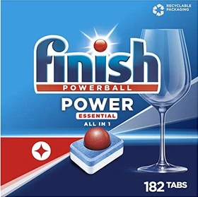 Finish Powerball All in 1 Geschirrspültabs, 182 Stück