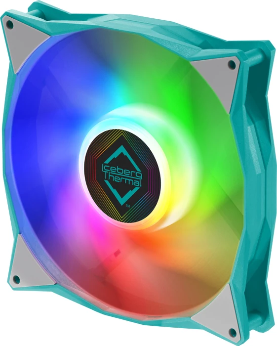Iceberg Thermal IceGALE ARGB, Teal, 140mm
