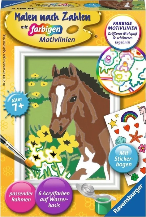 Ravensburger Malen nach Zahlen Fohlen