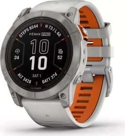 Garmin Fenix 7X Pro Sapphire Solar fog grey/titanium
