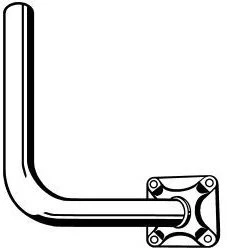 Kathrein ZAS 61 Wandhalterung 39cm