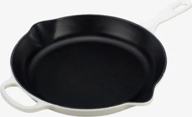 Le Creuset Signature Gusseisen Brat-/Servierpfanne rund hoch 26cm white