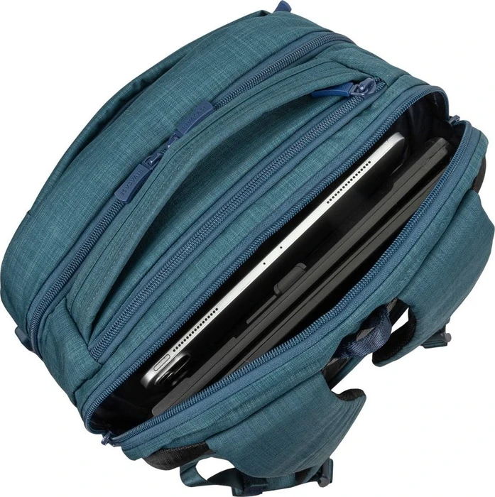 RivaCase 8365 Biscayne ECO 17.3" carry-on Laptop-Rucksack, blau