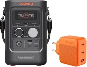 Jackery Powerstation Explorer 300D Solargenerator, 288Wh