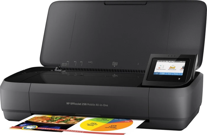 HP OfficeJet 250 Mobile, Tinte, mehrfarbig
