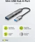 Wentronic goobay Slim 4-Port USB-Hub, 1x USB-A 3.0/1x USB-C 2.0/2x USB-A 2.0, USB-A 3.0 [Stecker] Vorschaubild