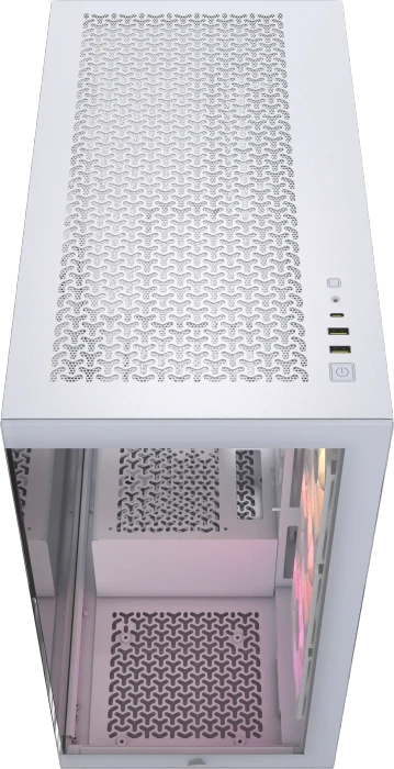Corsair 3500X ARGB, weiß, Glasfenster