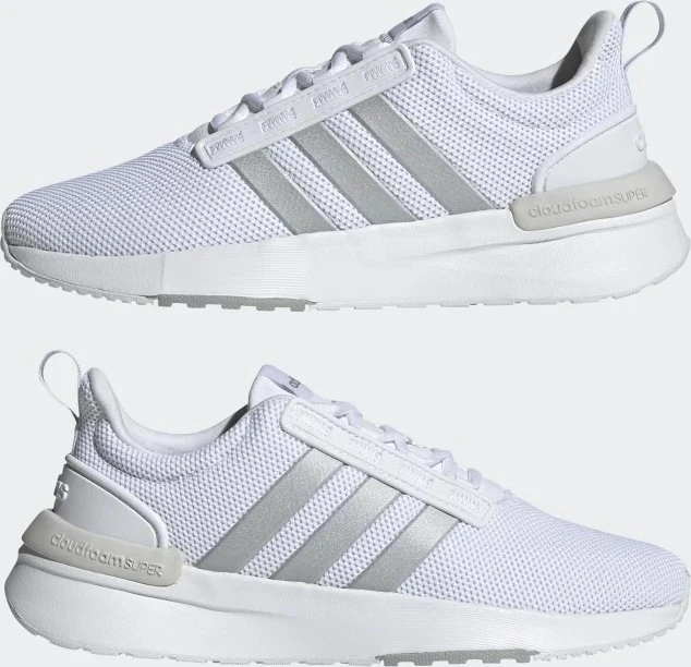 adidas Racer TR21 cloud white/matte silver/grey one (Damen)