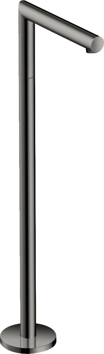 Hansgrohe AXOR Uno Wanneneinlauf gerade bodenstehend polished black chrome