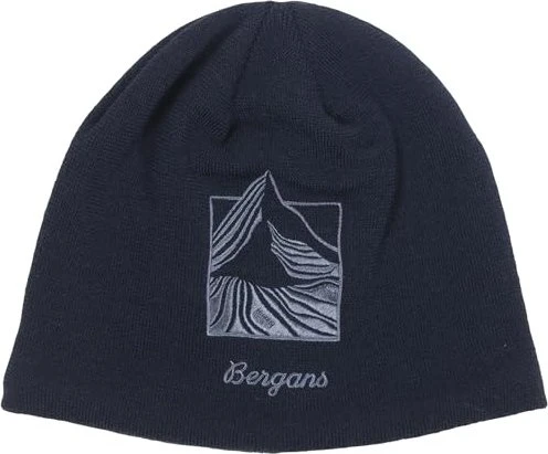Bergans Rabot Fleece Lined Wool Beanie navy blue (Damen)
