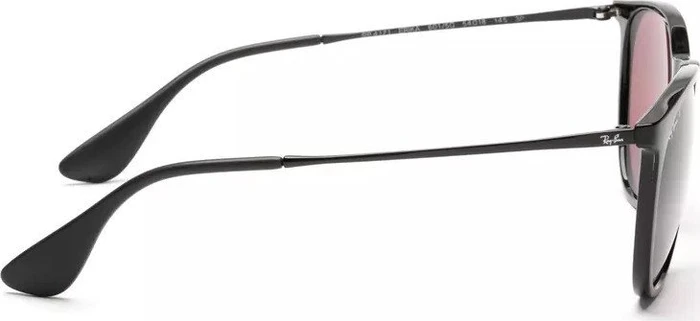 Ray-Ban RB4171 Erika Classic 54mm schwarz/polarized violett verspiegelt