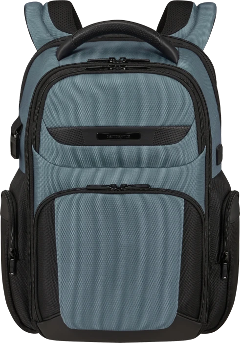 Samsonite Pro-DLX 6, Rucksack, expandable, 15.6", Dusty Blue