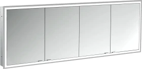 Emco Prime Facelift LED-Lichtspiegelschrank 200cm mit 4 Türen, Unterputzmodell