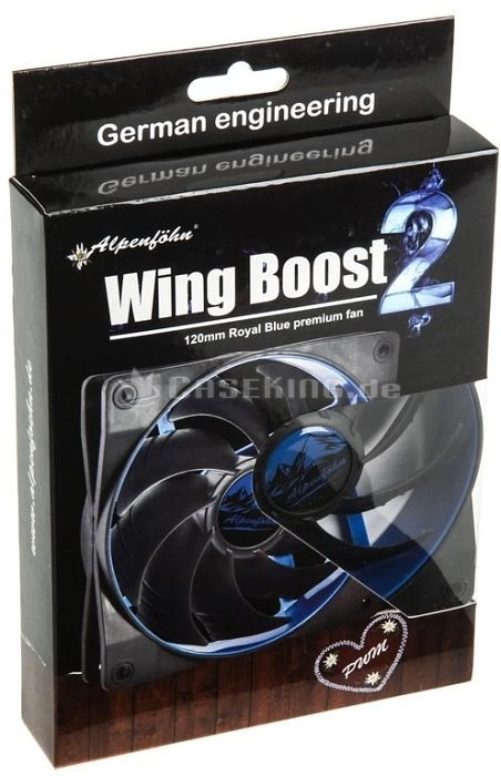 Alpenföhn Wing Boost 2, Royal Blue Plus, 120mm