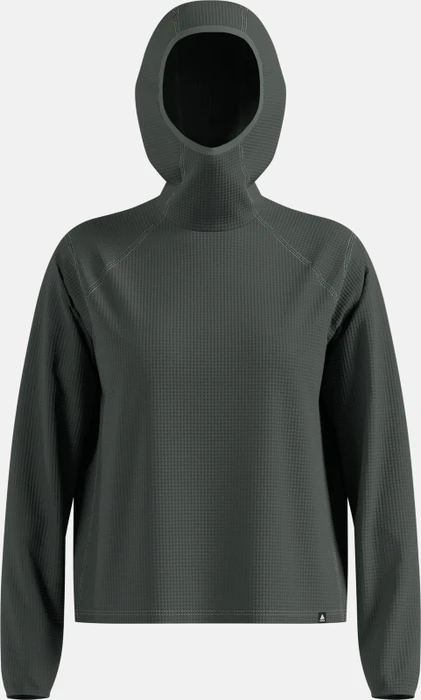 Odlo Cubic Multisport Midlayer Hooded Funktionsshirt langarm urban chic (Damen)