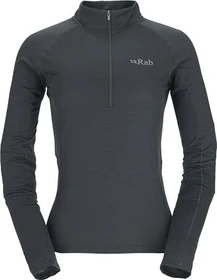 Rab Sonic LS Zip Funktionsshirt langarm beluga (Damen)