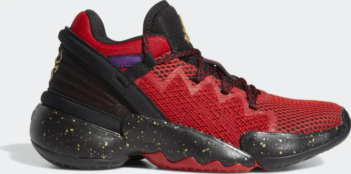adidas D.O.N. Issue #2 core black/scarlet/gold metallic (Junior)
