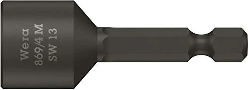 Wera 869/4 M SB Außensechskant Bit 1/4", 13x50mm, 1 Stück
