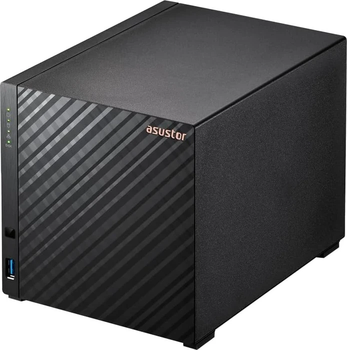 Asustor Drivestor 4 Gen 2 AS1204T, 1GB RAM, 1x RJ-45 2.5GBase-T, 3x USB-A 3.0